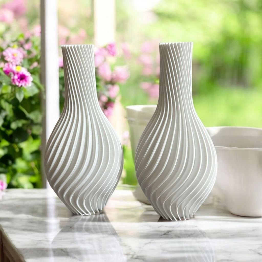 Vaso Oliva FELINE em impressão 3D